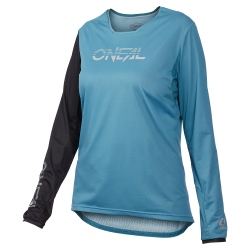 Bluza ciclism pentru femei O'neal element fr hybrid V.23, Albastru/Negru