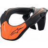 Guler de protectie pentru copii Alpinestars neck support, Negru/Portocaliu