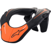 Guler de protectie pentru copii Alpinestars neck support, Negru/Portocaliu thumb