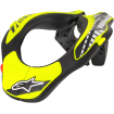Guler de protectie pentru copii Alpinestars neck support, Negru/Galben Fluo thumb