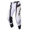 Pantaloni motocross Alpinestars techstar arch, Alb/Negru