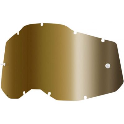 Placa pentru ochelari 100% - TRUE GOLD, Auriu