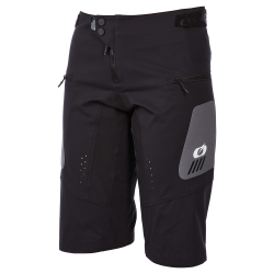 Pantaloni scurti ciclism pentru femei O'neal element fr hybrid V.23, Negru/Gri