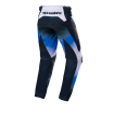 Pantaloni motocross pentru copii Alpinestars racer push, Alb/Albastru/Negru thumb