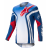 Bluza motocross Alpinestars racer semi, Alb/Albastru/Rosu thumb
