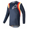 Bluza motocross Alpinestars fluid corsa, Albastru
