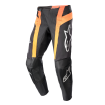 Pantaloni motocross Alpinestars techstar sein, Negru/Portocaliu thumb