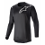Bluza motocross Alpinestars racer graphite S23, Negru/Alb thumb
