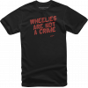 Tricou moto Alpinestars tee wheelies, Negru