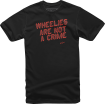 Tricou moto Alpinestars tee wheelies, Negru Tricou moto Alpinestars tee wheelies, Negru thumb