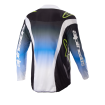 Bluza motocross pentru copii Alpinestars rac-push, Albastru/Alb Bluza motocross pentru copii Alpinestars rac-push, Albastru/Alb thumb