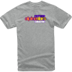 Tricou moto Alpinestars tee world wide, Gri Tricou moto Alpinestars tee world wide, Gri thumb