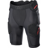 Colanti de protectie Alpinestars short bionic pro,  Negru/Rosu