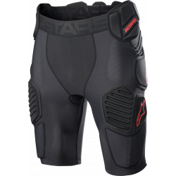 Colanti de protectie Alpinestars short bionic pro,  Negru/Rosu