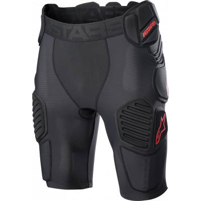 Colanti de protectie Alpinestars short bionic pro,  Negru/Rosu