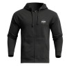 Hanorac Thor stadium black zip up, Negru