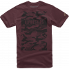 Tricou moto Alpinestars tee terra maroon, Maro