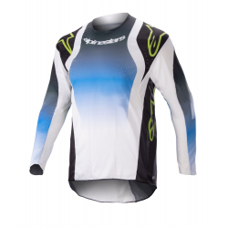 Bluza motocross pentru copii Alpinestars rac-push, Albastru/Alb Bluza motocross pentru copii Alpinestars rac-push, Albastru/Alb