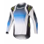 Bluza motocross pentru copii Alpinestars rac-push, Albastru/Alb thumb