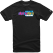 Tricou moto Alpinestars tee world wide, Negru Tricou moto Alpinestars tee world wide, Negru thumb