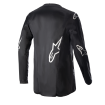 Bluza motocross Alpinestars racer graphite S23, Negru/Alb thumb