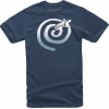 Tricou moto Alpinestars tee mantra faded, Albastru