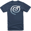 Tricou moto Alpinestars tee mantra faded, Albastru Tricou moto Alpinestars tee mantra faded, Albastru thumb