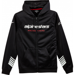 Hanorac moto Alpinestars hood zip sess-lxe, Negru