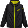 Hanorac moto Alpinestars wind treq, Negru/Galben fluo