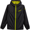 Hanorac moto Alpinestars wind treq, Negru/Galben fluo thumb