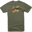 Tricou moto Alpinestars tee free, Verde Tricou moto Alpinestars tee free, Verde thumb
