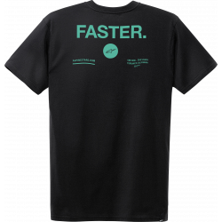 Tricou moto Alpinestars tee faster, Negru
