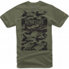 Tricou moto Alpinestars tee terra, Verde/Negru