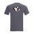 Tricou moto Thor mask, Gri thumb