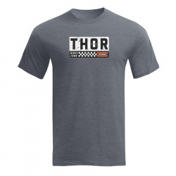 Tricou moto Thor combat graphic heather tee, Gri Tricou moto Thor combat graphic heather tee, Gri
