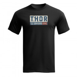 Tricou moto Thor combat tee, Negru