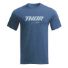 Tricou moto Thor corpo heather, Albastru/Gri