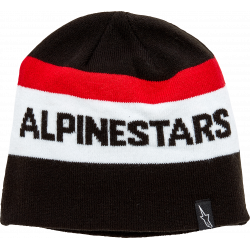 Sapca iarna Alpinestars stake beanie, Negru/Alb/Rosu