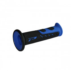 Mansoane moto Progrip 725 road dual, Negru/Albastru Mansoane moto Progrip 725 road dual, Negru/Albastru