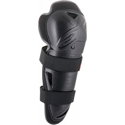Genunchiere motocross pentru copii Alpinestars bionic action youth, Negru