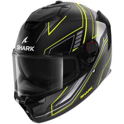 Casca SHARK SPARTAN GT PRO TORYAN BLACK/GRAY/YELLOW FLUO MATT Casca SHARK SPARTAN GT PRO TORYAN BLACK/GRAY/YELLOW FLUO MATT
