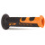 Mansoane moto Progrip 725 road, Negru/Portocaliu thumb