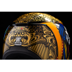 Casca ICON Airform suicide king, Auriu/Portocaliu/Albastru thumb