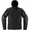 Geaca moto Icon basehawk2, Negru