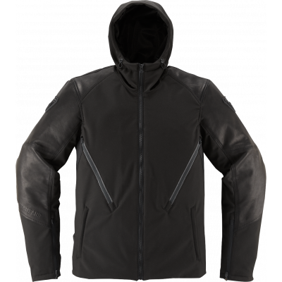 Geaca moto Icon basehawk2, Negru