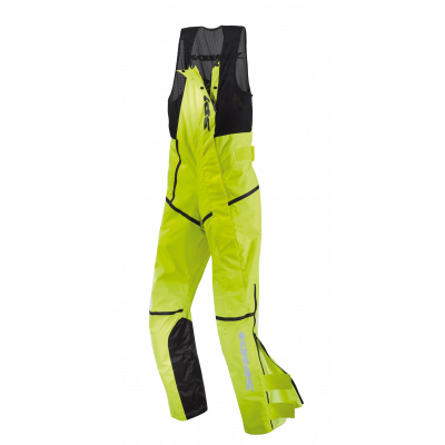 Salopete impermeabile Spidi rain, Negru/Galben fluo