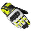 Manusi moto dame Spidi g-carbon, Negru/Galben fluo thumb