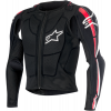 Armura moto Alpinestars bionic plus, Negru/Rosu