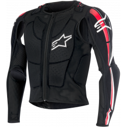 Armura moto Alpinestars bionic plus, Negru/Rosu