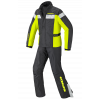 Echipa impermeabila Spidi touring rain kit, Negru/Galben fluo
